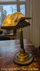 MaxSold Auction: Glass Shade Bankers Lamp - Mississauga (Ontario, Canada) SELLER MANAGED Charity/Fundraising Online Auction - Lakeshore Road East