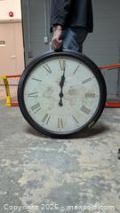MaxSold Auction: Large Wall Clock - Mississauga (Ontario, Canada) SELLER MANAGED Charity/Fundraising Online Auction - Lakeshore Road East