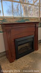 MaxSold Auction: Mantel & Electric Fireplace - Mississauga (Ontario, Canada) SELLER MANAGED Charity/Fundraising Online Auction - Lakeshore Road East