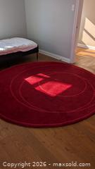 MaxSold Auction: Red Round Carpet  - Mississauga (Ontario, Canada) SELLER MANAGED Charity/Fundraising Online Auction - Lakeshore Road East