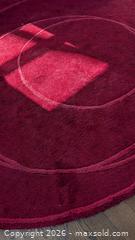 MaxSold Auction: Red Round Carpet  - Mississauga (Ontario, Canada) SELLER MANAGED Charity/Fundraising Online Auction - Lakeshore Road East