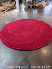 MaxSold Auction: Red Round Carpet  - Mississauga (Ontario, Canada) SELLER MANAGED Charity/Fundraising Online Auction - Lakeshore Road East