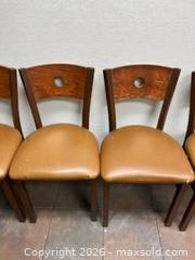 MaxSold Auction: Set of 7 Wood & Metal Chairs - Mississauga (Ontario, Canada) SELLER MANAGED Charity/Fundraising Online Auction - Lakeshore Road East