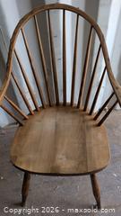 MaxSold Auction: Single Wooden Chair - Mississauga (Ontario, Canada) SELLER MANAGED Charity/Fundraising Online Auction - Lakeshore Road East