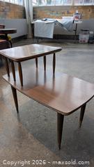 MaxSold Auction: Vintage arborite side table  - Mississauga (Ontario, Canada) SELLER MANAGED Charity/Fundraising Online Auction - Lakeshore Road East