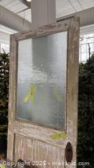 MaxSold Auction: Vintage Door with Frosted Window  - Mississauga (Ontario, Canada) SELLER MANAGED Charity/Fundraising Online Auction - Lakeshore Road East