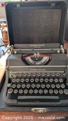 MaxSold Auction: Vintage Typewriter  - Mississauga (Ontario, Canada) SELLER MANAGED Charity/Fundraising Online Auction - Lakeshore Road East