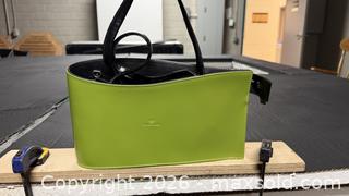 MaxSold Auction: Green Italian Purse  - Mississauga (Ontario, Canada) SELLER MANAGED Charity/Fundraising Online Auction - Lakeshore Road East
