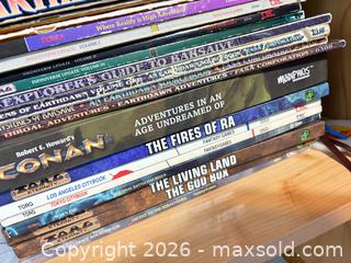 MaxSold Auction: 1990s Role-Playing Game Paperbacks — FASA & West End Games - Maple Ridge (British Columbia, Canada) PARTNER MANAGED Estate Sale Online Auction - Blanshard Street