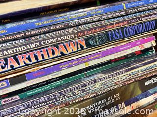 MaxSold Auction: 1990s Role-Playing Game Paperbacks — FASA & West End Games - Maple Ridge (British Columbia, Canada) PARTNER MANAGED Estate Sale Online Auction - Blanshard Street