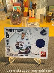 MaxSold Auction: 2010-11 Donruss (NHL) Alex Burrows Vancouver Canucks Jersey Swatch Trading Card - Maple Ridge (British Columbia, Canada) PARTNER MANAGED Estate Sale Online Auction - Blanshard Street