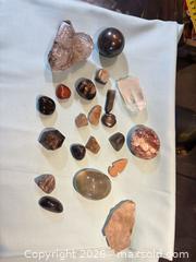 MaxSold Auction: Assorted Gemstones & Crystals Lot — 16–25 Pieces - Maple Ridge (British Columbia, Canada) PARTNER MANAGED Estate Sale Online Auction - Blanshard Street