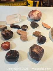 MaxSold Auction: Assorted Gemstones & Crystals Lot — 16–25 Pieces - Maple Ridge (British Columbia, Canada) PARTNER MANAGED Estate Sale Online Auction - Blanshard Street