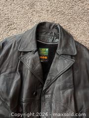 MaxSold Auction: Black Genuine Leather Coat, Size Large -rh - Maple Ridge (British Columbia, Canada) PARTNER MANAGED Estate Sale Online Auction - Blanshard Street