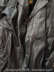 MaxSold Auction: Black Genuine Leather Coat, Size Large -rh - Maple Ridge (British Columbia, Canada) PARTNER MANAGED Estate Sale Online Auction - Blanshard Street