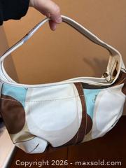 MaxSold Auction: Coach Medium Canvas Shoulder/Hobo Bag with Leather Trim - sc - Maple Ridge (British Columbia, Canada) PARTNER MANAGED Estate Sale Online Auction - Blanshard Street