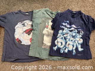 MaxSold Auction: Coca-Cola 1990s Graphic T-Shirt Lot of 3 - tag faded (medium) - Maple Ridge (British Columbia, Canada) PARTNER MANAGED Estate Sale Online Auction - Blanshard Street
