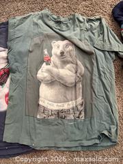 MaxSold Auction: Coca-Cola 1990s Graphic T-Shirt Lot of 3 - tag faded (medium) - Maple Ridge (British Columbia, Canada) PARTNER MANAGED Estate Sale Online Auction - Blanshard Street