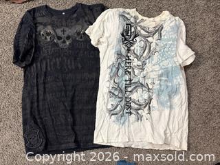 MaxSold Auction: Doctrine Cotton Graphic T-Shirts x 2 Size Large  - Maple Ridge (British Columbia, Canada) PARTNER MANAGED Estate Sale Online Auction - Blanshard Street