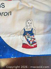 MaxSold Auction: Fabric Traditions Cotton Sew-By Panel Apron, Snowmen Christmas - Maple Ridge (British Columbia, Canada) PARTNER MANAGED Estate Sale Online Auction - Blanshard Street