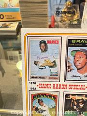 MaxSold Auction: Hank Aaron #6 Braves 1970s T.C.G. Baseball Card - Maple Ridge (British Columbia, Canada) PARTNER MANAGED Estate Sale Online Auction - Blanshard Street