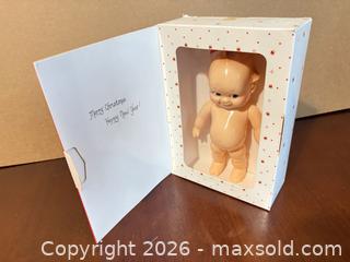 MaxSold Auction: Kewpie Character Vinyl/Plastic Doll – Approximately 6 in, Original Box - Maple Ridge (British Columbia, Canada) PARTNER MANAGED Estate Sale Online Auction - Blanshard Street
