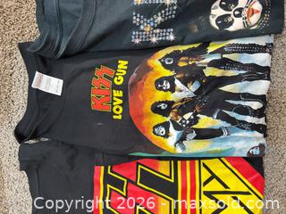 MaxSold Auction: KISS Band T-Shirt 2XL Multi-color 100% Cotton (Pack of 4) -rh - Maple Ridge (British Columbia, Canada) PARTNER MANAGED Estate Sale Online Auction - Blanshard Street