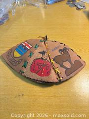 MaxSold Auction: Leather Souvenir Mountie Cap - Alberta/Banff, A & M - Maple Ridge (British Columbia, Canada) PARTNER MANAGED Estate Sale Online Auction - Blanshard Street