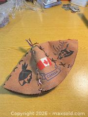 MaxSold Auction: Leather Souvenir Mountie Cap - Alberta/Banff, A & M - Maple Ridge (British Columbia, Canada) PARTNER MANAGED Estate Sale Online Auction - Blanshard Street