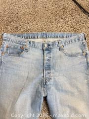 MaxSold Auction: Levi's 501 Jeans W35 L32 Light Wash Straight Leg - Maple Ridge (British Columbia, Canada) PARTNER MANAGED Estate Sale Online Auction - Blanshard Street