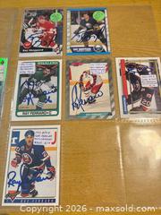 MaxSold Auction: Lot of 13 Autographed Hockey Trading Cards - Ferraro & Sheppard - Maple Ridge (British Columbia, Canada) PARTNER MANAGED Estate Sale Online Auction - Blanshard Street