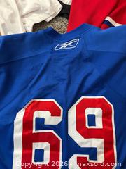 MaxSold Auction: Lot of 5 XL Sports Jerseys - Hockey & Football Teams -rh - Maple Ridge (British Columbia, Canada) PARTNER MANAGED Estate Sale Online Auction - Blanshard Street