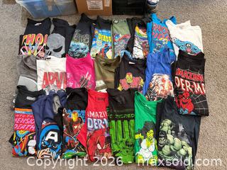 MaxSold Auction: Marvel / Superheroes T-Shirts Lot 2xl 3xl — 15–20 Pieces -rh - Maple Ridge (British Columbia, Canada) PARTNER MANAGED Estate Sale Online Auction - Blanshard Street