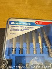 MaxSold Auction: Mastercraft 44-Piece Screwdriver Bit Set, Model 054-3739-8 - Maple Ridge (British Columbia, Canada) PARTNER MANAGED Estate Sale Online Auction - Blanshard Street