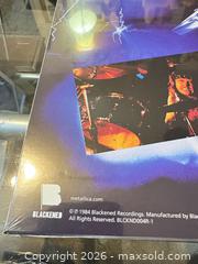 MaxSold Auction: Metallica - Ride the Lightning (12" LP, Blackened) - sealed in original plastic  - Maple Ridge (British Columbia, Canada) PARTNER MANAGED Estate Sale Online Auction - Blanshard Street