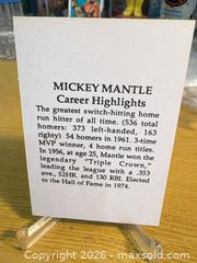 MaxSold Auction: Mickey Mantle New York Yankees Promotional MLB Baseball Trading Card  - Maple Ridge (British Columbia, Canada) PARTNER MANAGED Estate Sale Online Auction - Blanshard Street