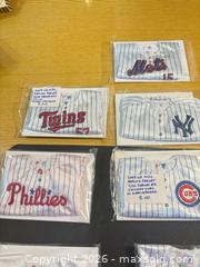 MaxSold Auction: Mini Replica Baseball Jerseys – Assorted MLB Teams (Set of 10) #13 Yankees Alex Rodriquez  - Maple Ridge (British Columbia, Canada) PARTNER MANAGED Estate Sale Online Auction - Blanshard Street