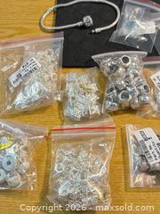 MaxSold Auction: Mixed Silver-Tone European-Style Beads & Charms, 51–100 pcs - Maple Ridge (British Columbia, Canada) PARTNER MANAGED Estate Sale Online Auction - Blanshard Street