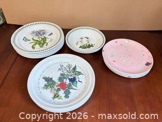 MaxSold Auction: Portmeirion Botanic Garden Holly Ivy Ceramic Dinner & Salad Plates (14+ pcs) - Maple Ridge (British Columbia, Canada) PARTNER MANAGED Estate Sale Online Auction - Blanshard Street