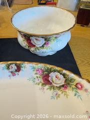 MaxSold Auction: Royal Albert Celebration Bone China Creamer, Sugar Bowl & Platter - Maple Ridge (British Columbia, Canada) PARTNER MANAGED Estate Sale Online Auction - Blanshard Street