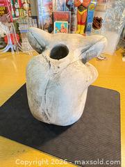 MaxSold Auction: Terracotta Gray Gargoyle Planter (Medium, Indoor/Outdoor) - Maple Ridge (British Columbia, Canada) PARTNER MANAGED Estate Sale Online Auction - Blanshard Street
