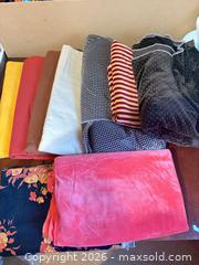 MaxSold Auction: Velour/Velvet Fabric Pieces - 8+ Medium Yardage - Maple Ridge (British Columbia, Canada) PARTNER MANAGED Estate Sale Online Auction - Blanshard Street