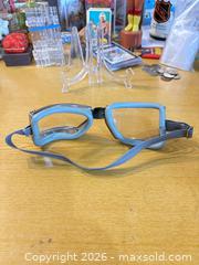 MaxSold Auction: Vintage Light Blue & Silver/Chrome Aviator / Motorcycle Goggles, Adult - Maple Ridge (British Columbia, Canada) PARTNER MANAGED Estate Sale Online Auction - Blanshard Street