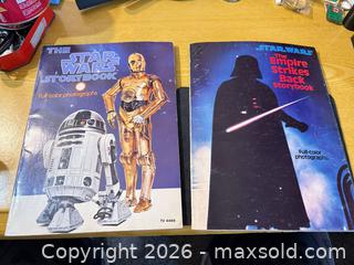 MaxSold Auction: Vtg. Children’s Storybook Lot: The Star Wars Storybook & The Empire Strikes Back C-3PO - Maple Ridge (British Columbia, Canada) PARTNER MANAGED Estate Sale Online Auction - Blanshard Street