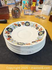MaxSold Auction: Vtg. Johnson Bros. England Floral 6.5in Saucer Plates, Set of 8 - Maple Ridge (British Columbia, Canada) PARTNER MANAGED Estate Sale Online Auction - Blanshard Street