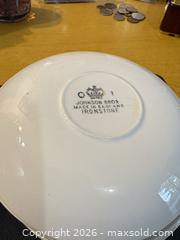 MaxSold Auction: Vtg. Johnson Bros. England Floral 6.5in Saucer Plates, Set of 8 - Maple Ridge (British Columbia, Canada) PARTNER MANAGED Estate Sale Online Auction - Blanshard Street