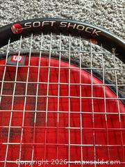 MaxSold Auction: Wilson Court Zone Soft Shock Tennis Racket, Grip 4 3/8 (L3) - Maple Ridge (British Columbia, Canada) PARTNER MANAGED Estate Sale Online Auction - Blanshard Street