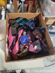 MaxSold Auction: Box full of ties - Upper Moreland Township (Pennsylvania, USA) SELLER MANAGED Charity/Fundraising Online Auction - Davisville Road