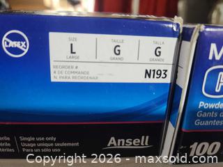 MaxSold Auction: Cobalt microflex gloves.  - Upper Moreland Township (Pennsylvania, USA) SELLER MANAGED Charity/Fundraising Online Auction - Davisville Road