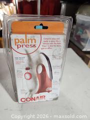 MaxSold Auction:  Conair Palm press iron - Upper Moreland Township (Pennsylvania, USA) SELLER MANAGED Charity/Fundraising Online Auction - Davisville Road